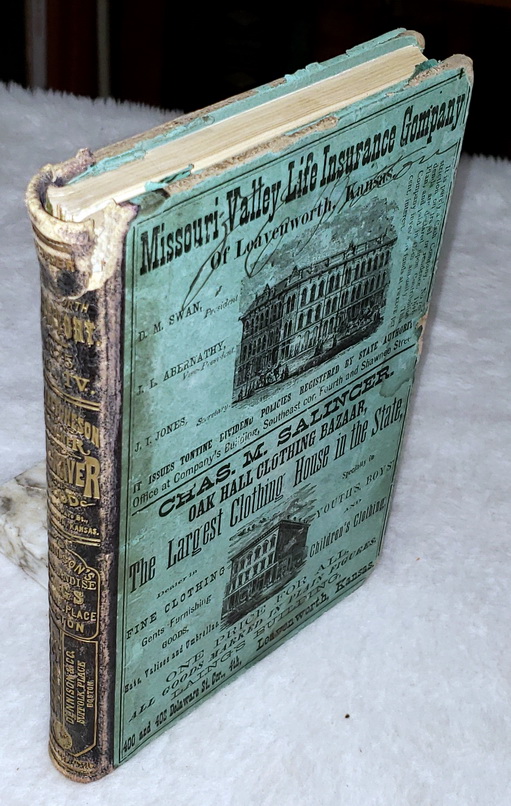 Ballenger & Hoye, Fourth Annual City Directory of the Inhabitants, Institutions, Incorporated Companies, Manufacturing Establishents [sic], Business, Business Firms, Etc. In the City of Leavenworth for 1875