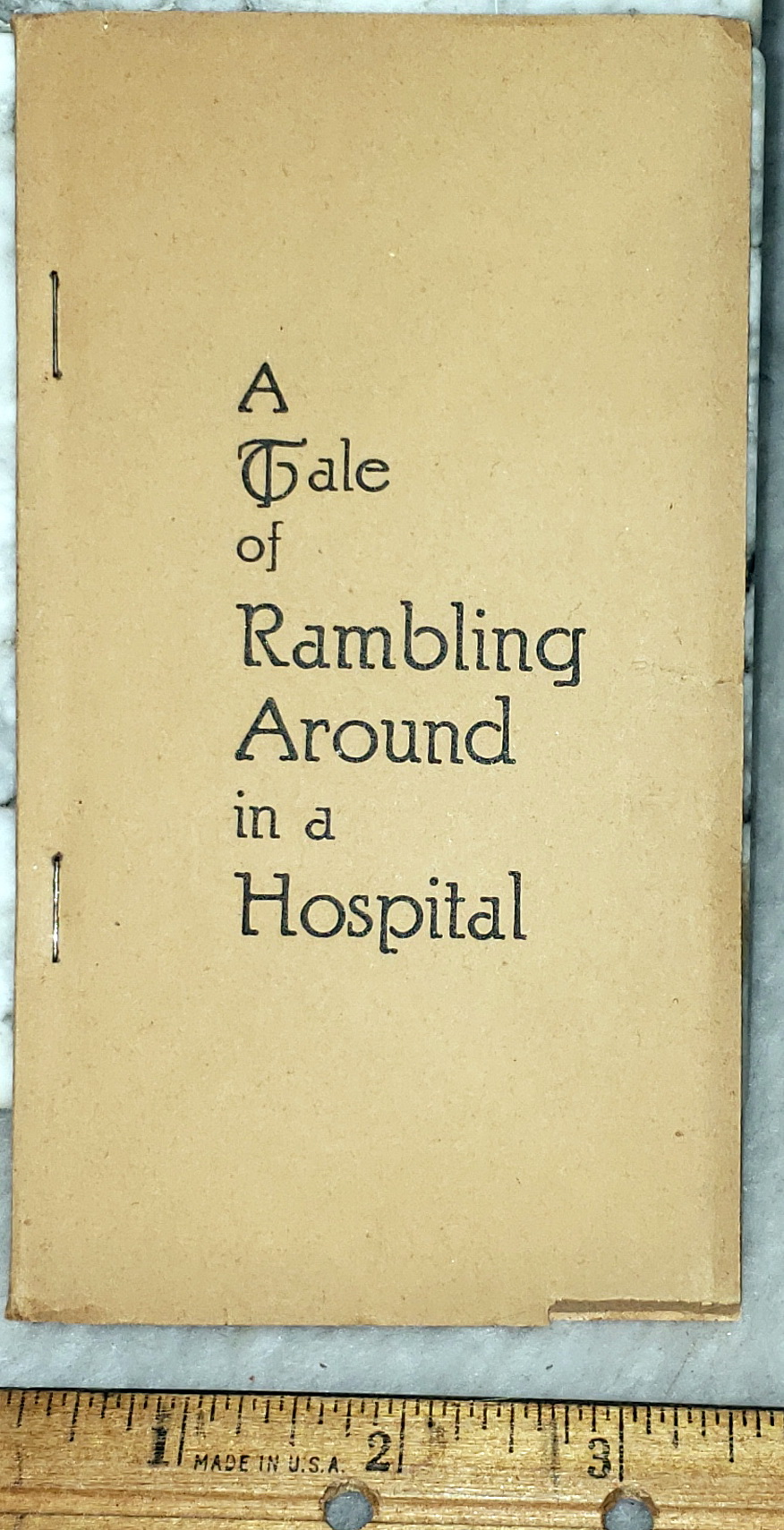 A Tale of Rambling Around in a Hospital