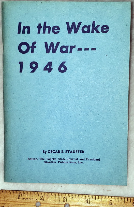 In the Wake of War--- 1946