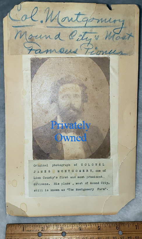 Photograph of Colonel James Montgomery