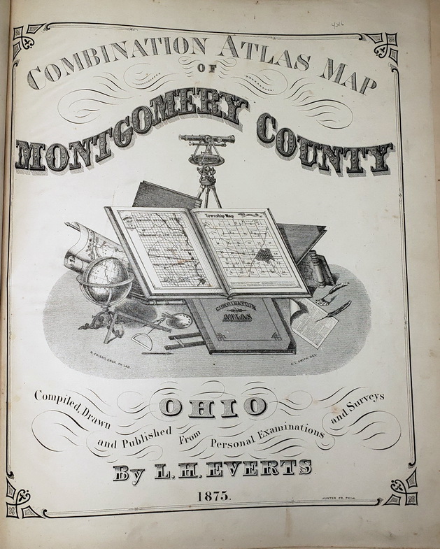 Combination Atlas Map of Montgomery County, Ohio [Historical Atlas of Montgomery County, Ohio]