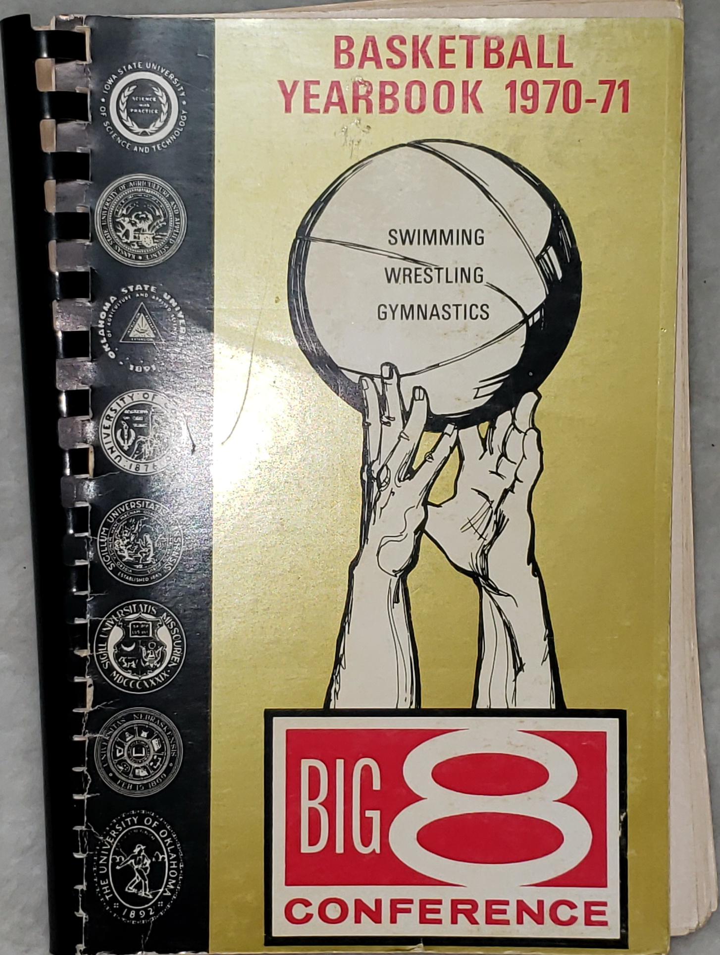 The Big Eight Conference: Basketball - Swimming - Gymnastics Yearbook, 1971-72