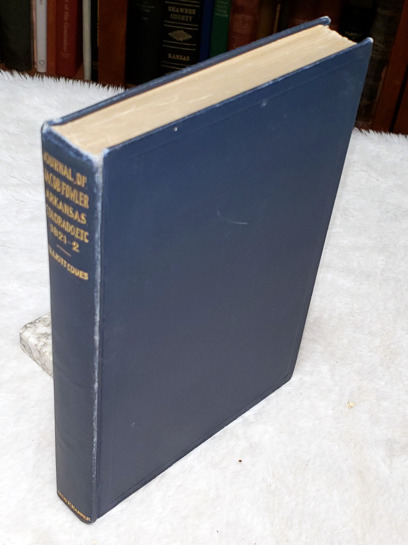 Image for The Journal of Jacob Fowler, Narrating an Adventure from Arkansas through the Indian Territory, Oklahoma, Kansas, Colorado, and New Mexico, to the Sources of the Rio Grande Del Norte, 1821-22 The Journal of Jacob Fowler, Narrating an Adventure from Arkansas through the Indian Territory, Oklahoma, Kansas, Colorado, and New Mexico, to the Sources of the Rio Grande Del Norte, 1821-22