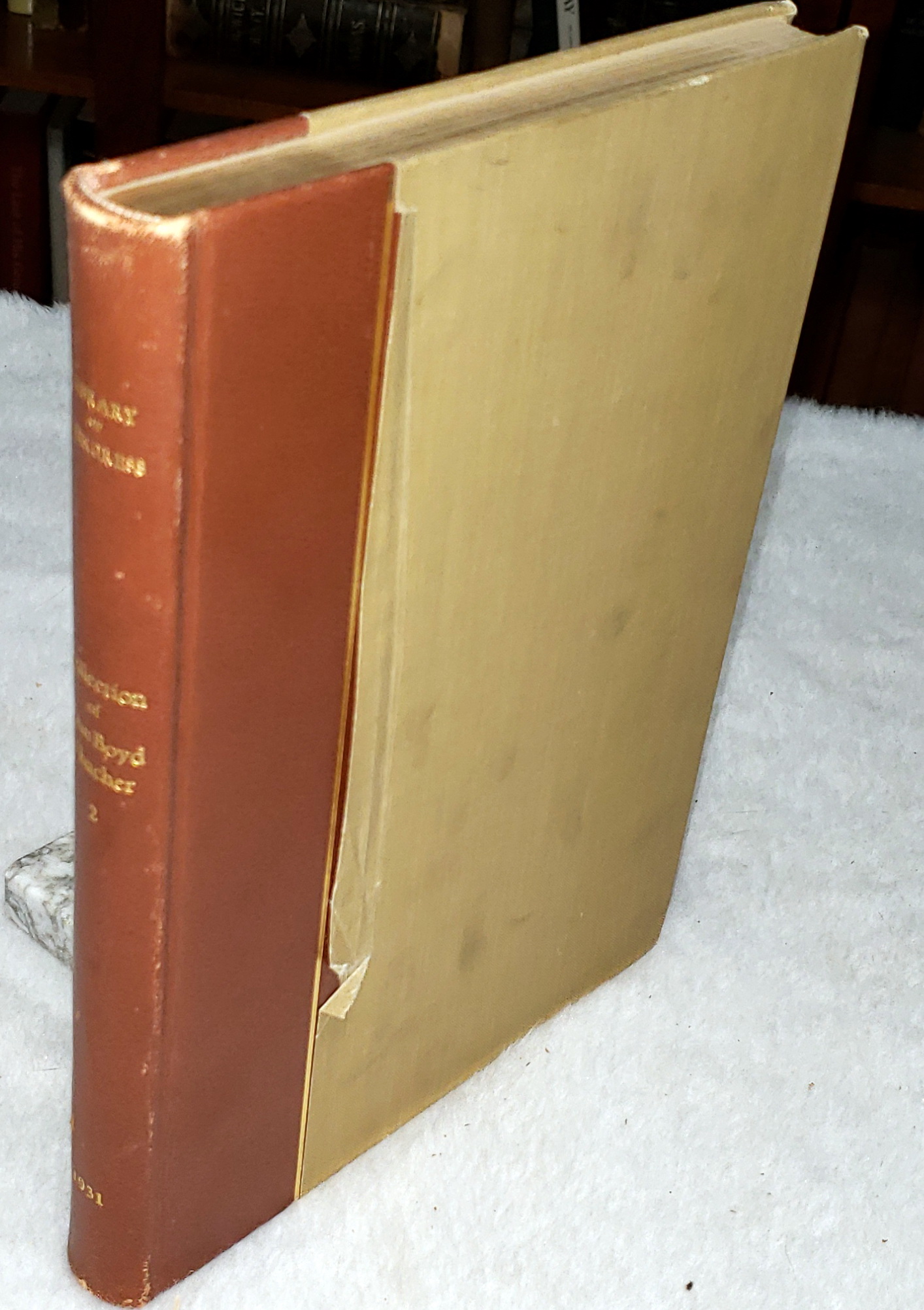 The Collection of John Boyd Thacher in the Library of Congress 2