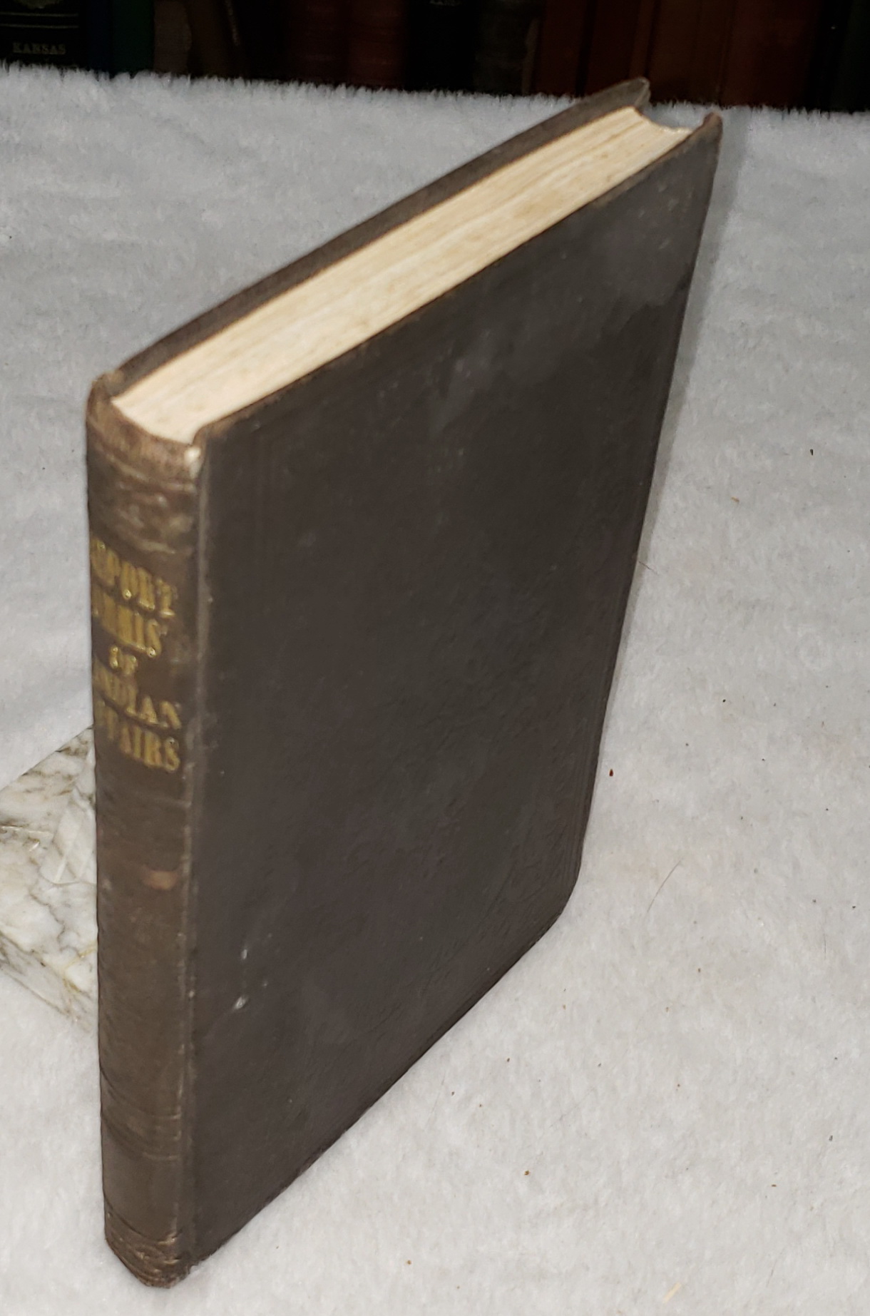 Annual Report of the Commissioner of Indian Affairs, Transmitted with the Message of the President at the Opening of the First Session of the Thirty-Fourth Congress, 1855