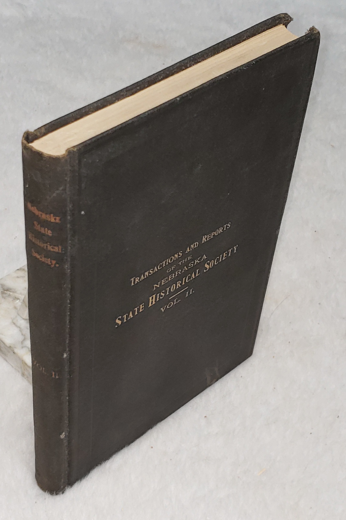Transactions and Reports of the Nebraska State Historical Society. Vol II