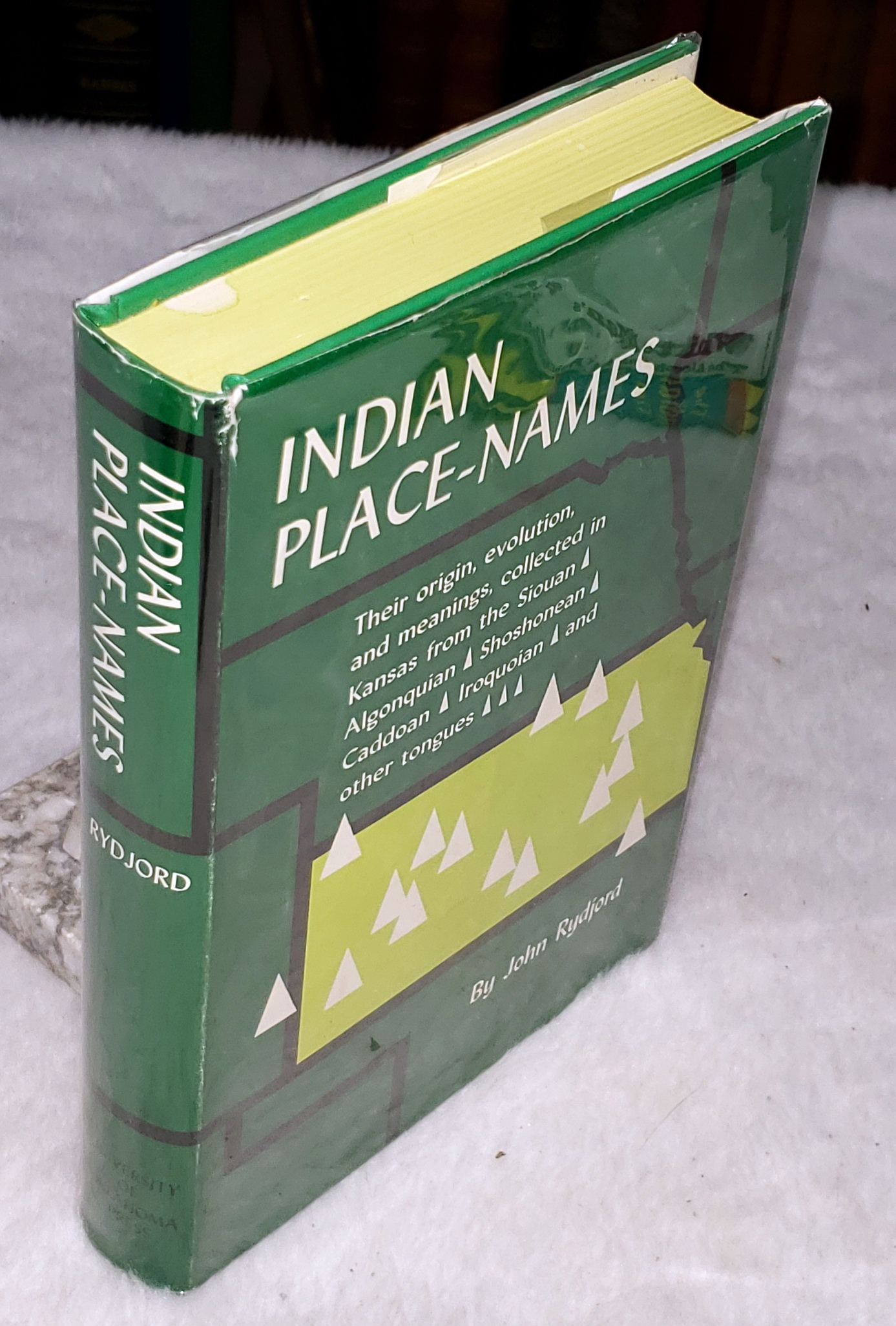 Indian Place-Names: Their Origin, Evolution, and Meaning, Collected in Kansas From the Siouan, Algonquian, Shoshonean, Caddoan, Iroquoian, and Other Tongues