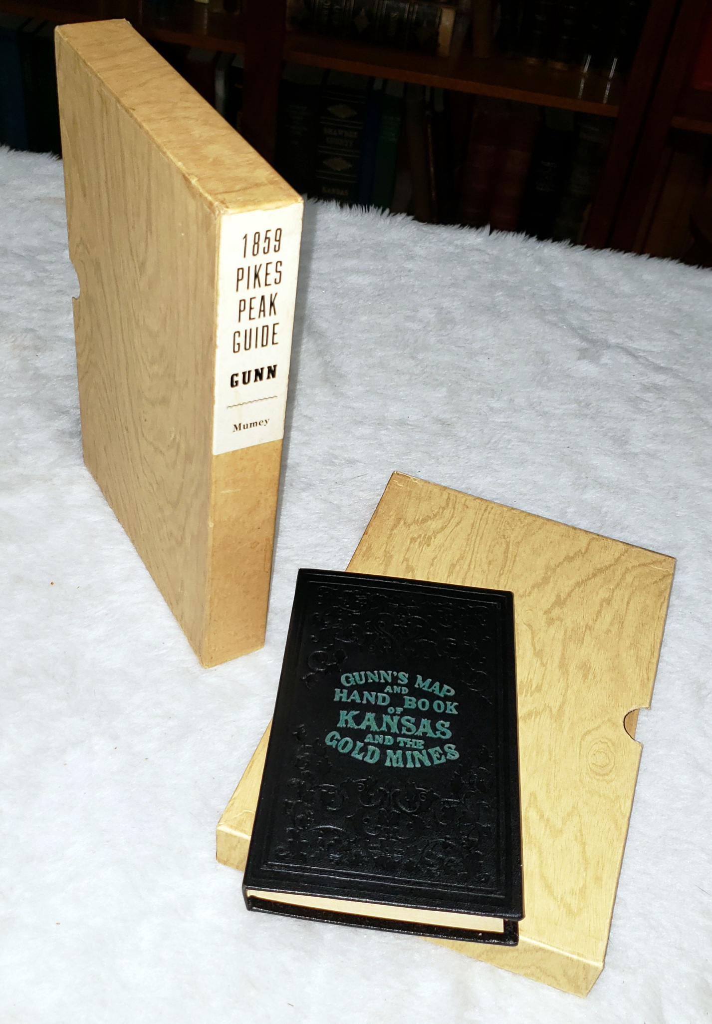 New Map and Hand-Book Kansas & The Gold Mines.With Descriptions of all the Routes to the New Gold Mines