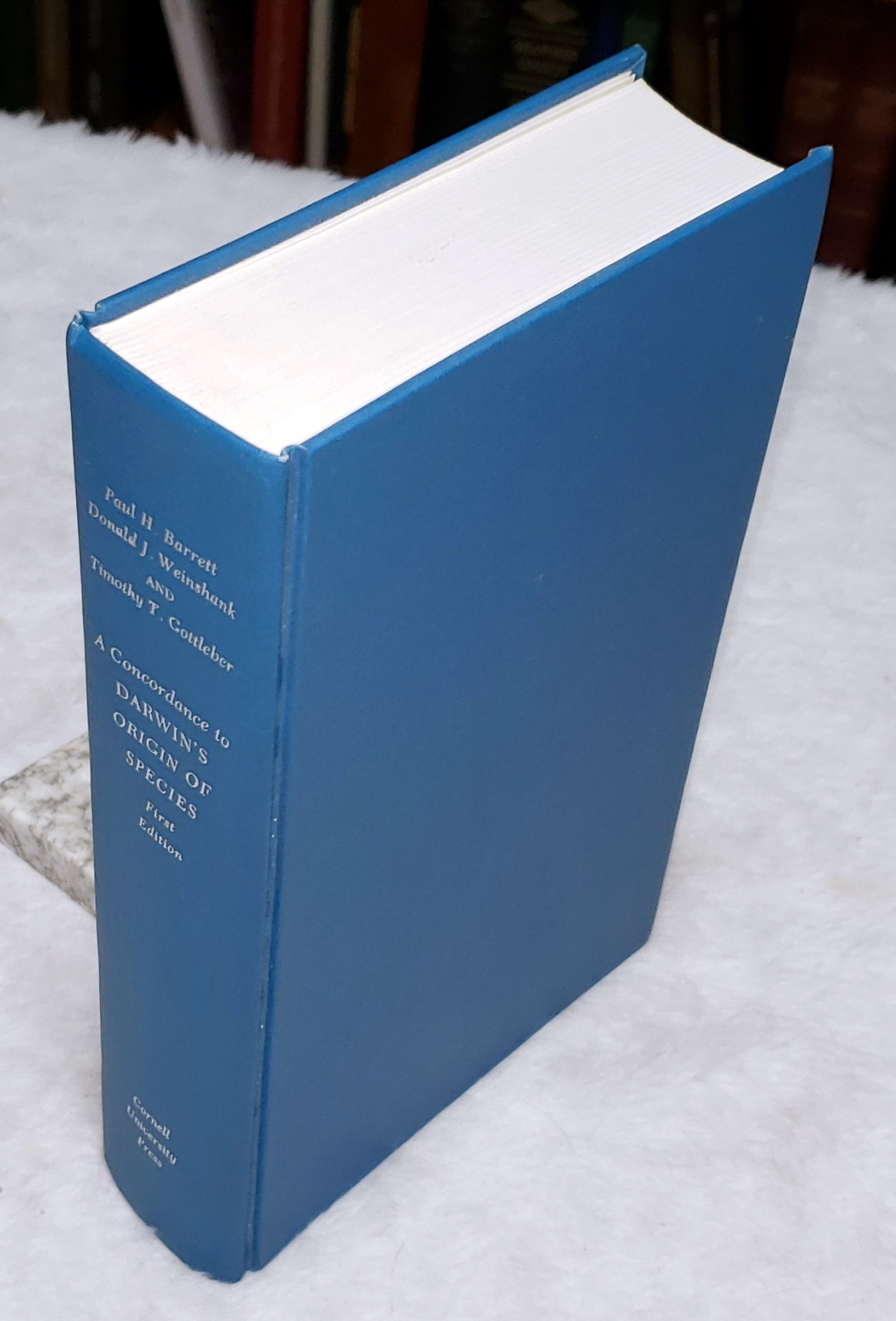 A Concordance to Darwin's Origin of Species, First Edition