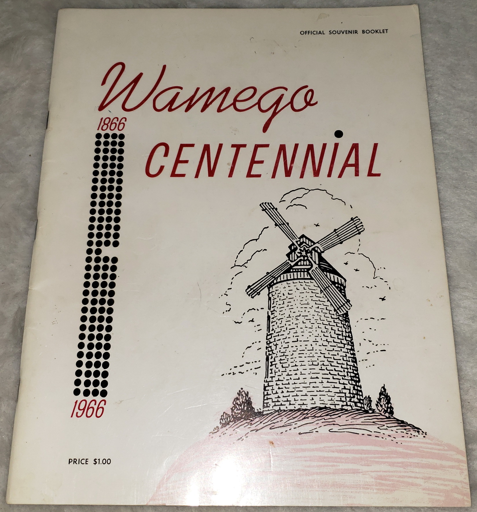 Wamego Centennial, 1866 - 1966: Official Souvenir Booklet