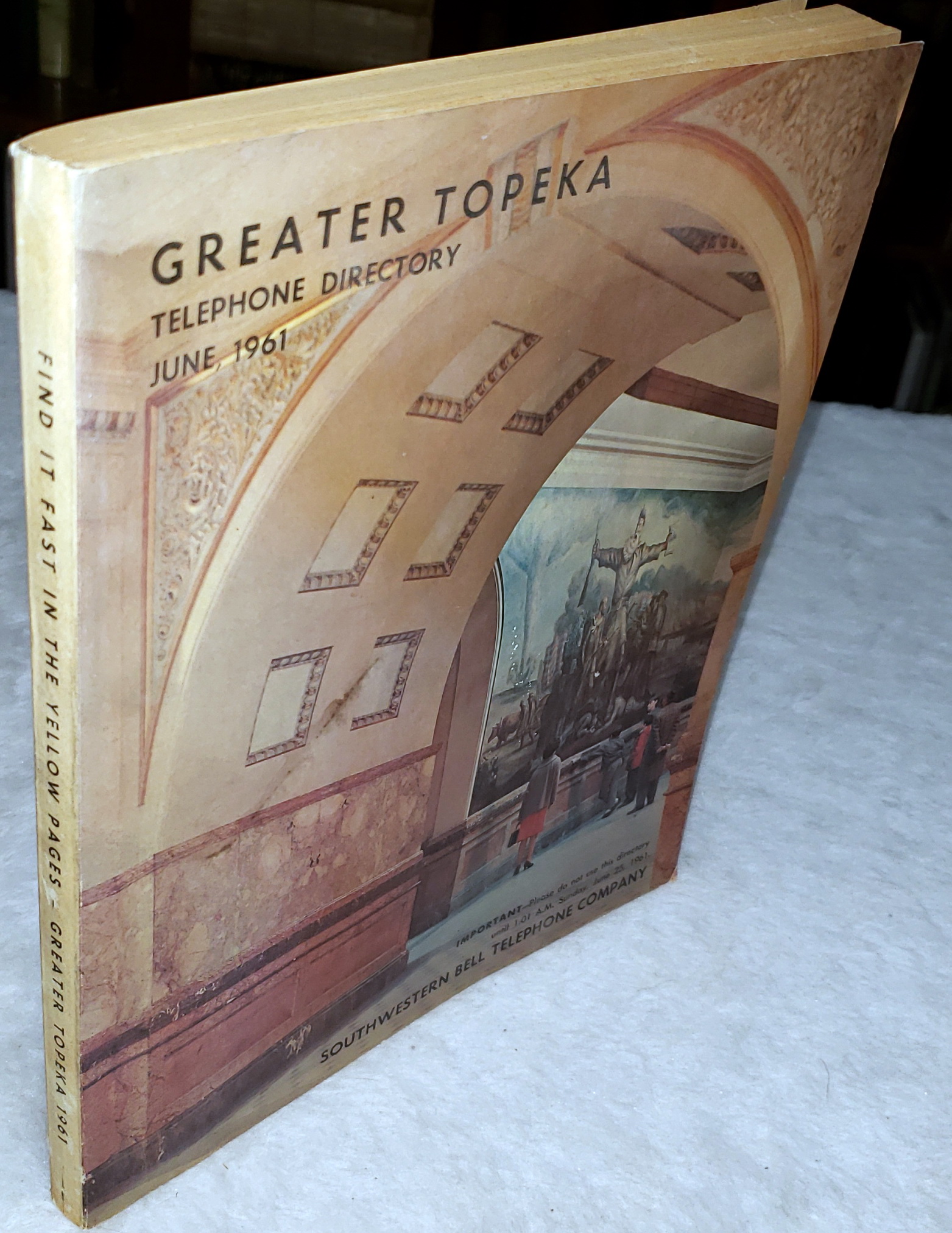 Greater Topeka Telephone Directory, June 1961